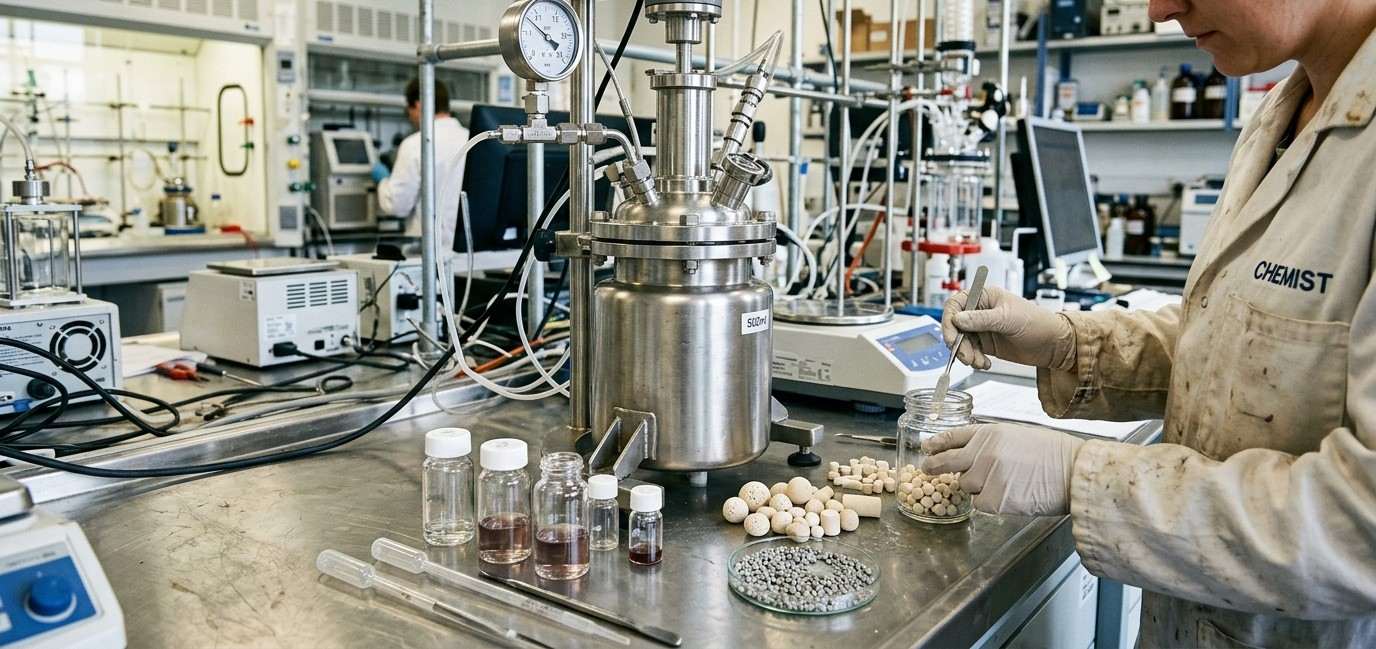 کلرید پالادیوم در کاتالیزورهای صنایع شیمیایی